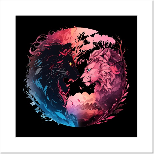 lion Wall Art by dorapeterx